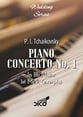 PIANO CONCERTO No. 1 in Bb Major Orchestra sheet music cover